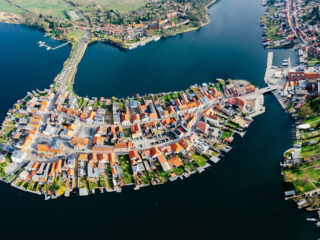 Island Town Malchow, Germany